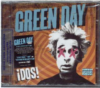 GREEN DAY, DOS. FACTORY SEALED CD. In English.
