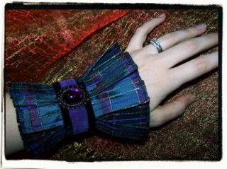 Victorian Lace Ruffle Wrist Cuff Vampire Gothic