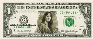 Walking Dead Lori Grimes Celebrity Dollar Bill Uncirculated Mint US