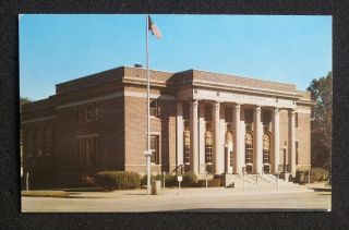 1950s Post Office Grinnell IA Poweshiek Co Postcard Iowa