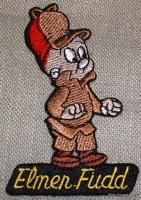 Looney Tunes ELMER FUDD 3 1/2  Embroidered PATCH