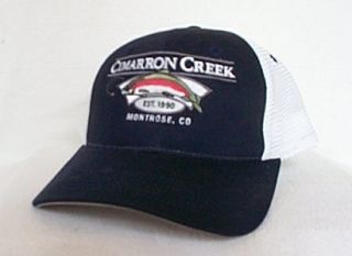 Cimarron Creek Colorado Fly Fishing Hat Cap Trucker