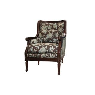 Legion Furniture 42 Arm Chair in Dark Brown   W1866A 02