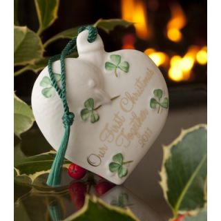 Belleek Holiday Our First Christmas 2011 Ornament