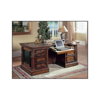 DaVinci 66 W Double Pedestal Executive Desk