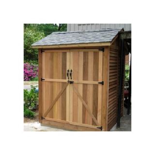 Outdoor Living Today Maximizer Storage Shed without Cedar Shingles Set