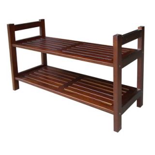 ORE Two Tiers Stackable Shoe Rack in Antique
