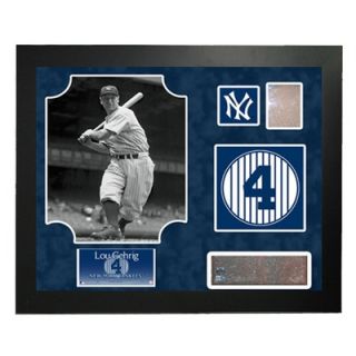 Steiner Sports MLB Retired Number Lou Gehrig Framed Collage   New York