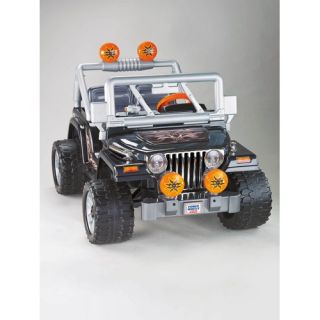 Fisher Price Power Wheels Tough Talking Jeep   T7298