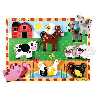 Melissa and Doug On The Farm Wooden Jigsaw Puzzle