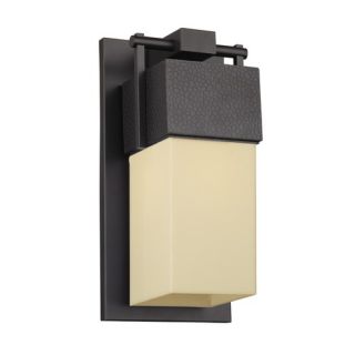 Forte Lighting 7 One Light Outdoor Wall Lantern with Clear Glass