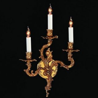 Crystorama Baroque Candle Wall Sconce   661 OB / 661 BOX