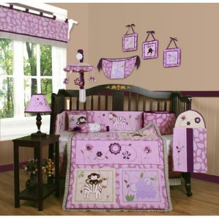 Geenny Boutique Animal Kingdom 13 Piece Crib Bedding Set   CRIB CF