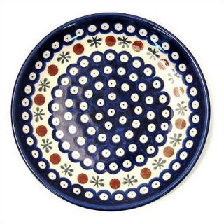 Polish Pottery 12 oz Rimmed Bowl   Pattern 41A   1419 41A