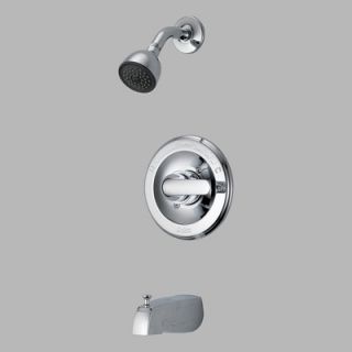 Delta Classic Monitor 13 Series Tub and Shower Trim in Chrome