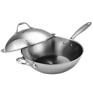 Cooks Standard Cooks Standard 13 Wok with Dome Lid   NC 00233