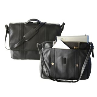 Royce Leather Deluxe Expandable 17 Laptop Brief in