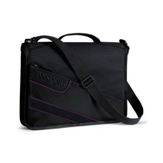 First Class 15 Laptop Bag In Black/Primal Purple