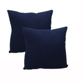 American Mills Solid Navy 18 Pillow (Set of 2 )   42565.412