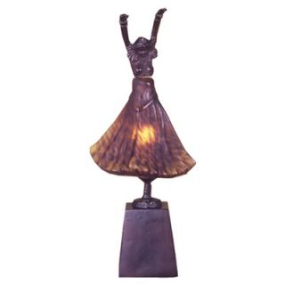 Meyda Tiffany 17 H Silhouette Erte Dancer Accent Lamp