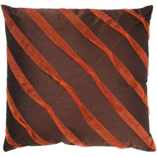 Rizzy Home T 3014 18 Decorative Pillow in Brown