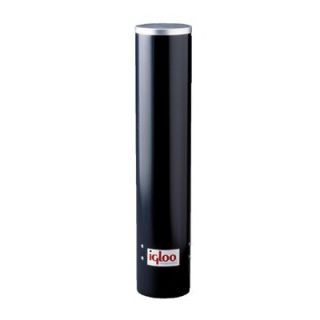 Igloo Cup Dispensers   7 oz. black plastic cupdispenser holds 6 & 8