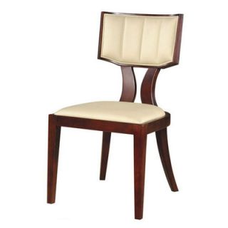 International Design Regency Leather Dining Chair (Set of 2)