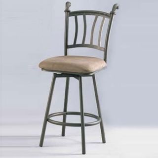 Chintaly 26 Swivel Counter Stool with Windsor Back