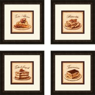 Pro Tour Memorabilia Kitchen Torta Alpine Framed Art (Set of 4)   1
