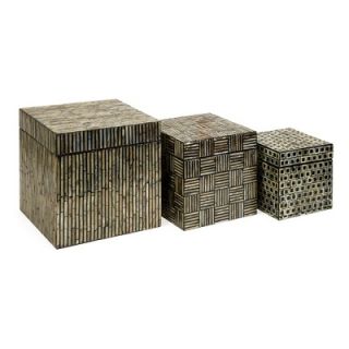 IMAX Jacobs Mother of Pearl Boxes (Set of 3)