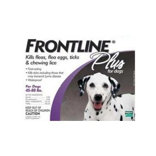 Frontline Plus Flea & Tick Medication For Dogs   78899579015
