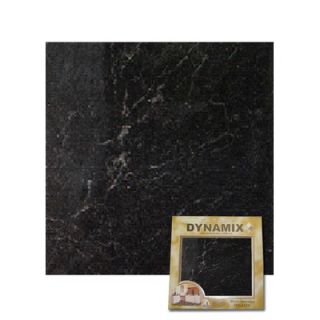 Home Dynamix Vinyl Black Marble Floor Tile (Set of 20)   20PCS 2215