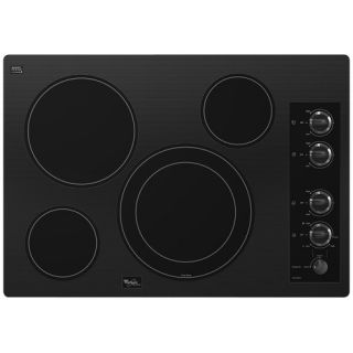 30 12/9 Dual Radiant Element Ceramic Glass Electric Cooktop