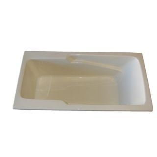 American Acrylic 60 x 30 Soaker Armrest Bath Tub