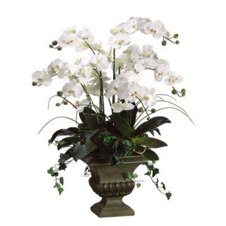 Tori Home 39 Phalaenopsis Floral Arrangement with Fiberglass Urn