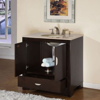 Ilene 36 Single Sink Bathroom Vanity Cabinet   HYP 0910 CM UWC 36
