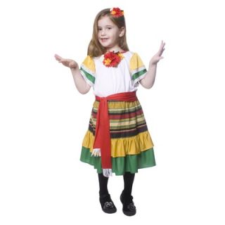 Dress Up America Mexican Dancer Childrens Costume