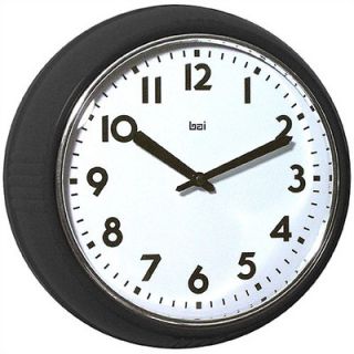 Bai Design Too Cool for School Retro Modern Wall Clock