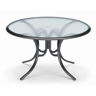Telescope Casual 50 Round Glass Top Dining Height Table