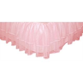 Tadpoles Triple Layer Tulle Bed Skirt Pink   adrxtl004
