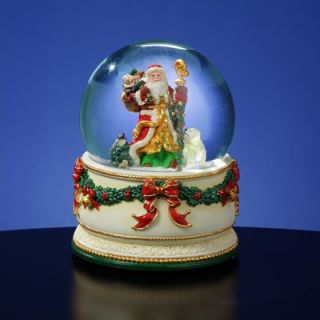 San Francisco Music Box Holiday Treasures Christmas Journey Snow Globe