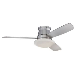  52 The Polaris 3 Blade Hugger Ceiling Fan with Remote   52 417H 3SV