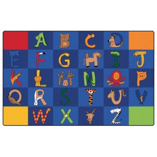 Carpets for Kids Literacy A to Z Animals Kids Rug