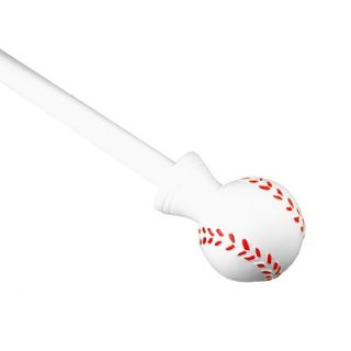 BCL Drapery Hardware Baseball Curtain Rod