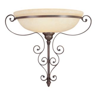 Livex Lighting Manchester Wall Sconce in Imperial Bronze   6160 58