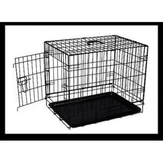 Pet Studio Modular Dog Cage with Plastic Tray in Ivory