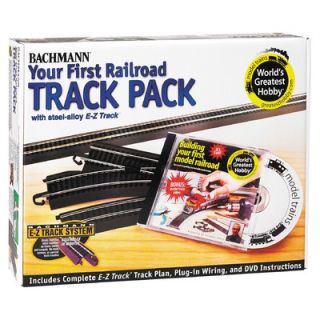 Bachmann Trains HO Scale E Z Track Deluxe Hobby Track Pack
