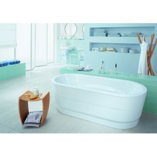Kaldewei Vaio Duo 16.93 x 70.87 Oval Bath Tub with Molded Panel in