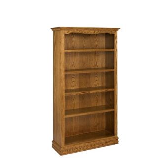 Wood Designs Americana 72 Oak Bookcase   3672AMER
