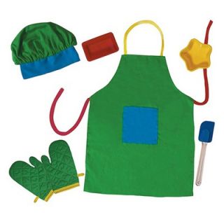 Sassafras The Little Cook Apron and Silicone Set   22225APR